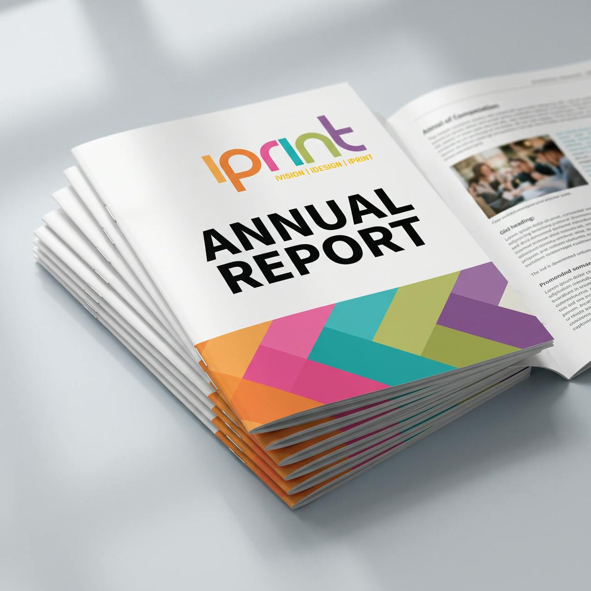 A4 litho booklets printed by Iprint & Design, Derry