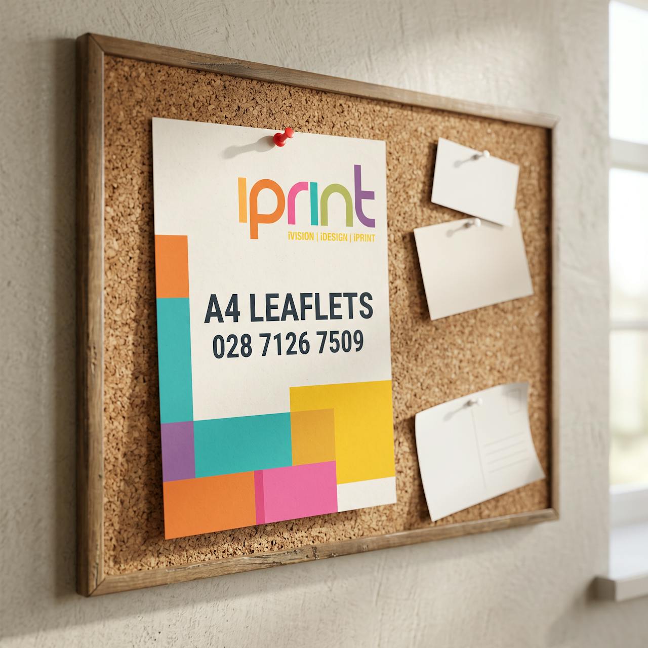 A4 leaflets from Iprint & Design in use