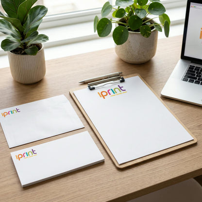 A4 letterheads from Iprint & Design in use