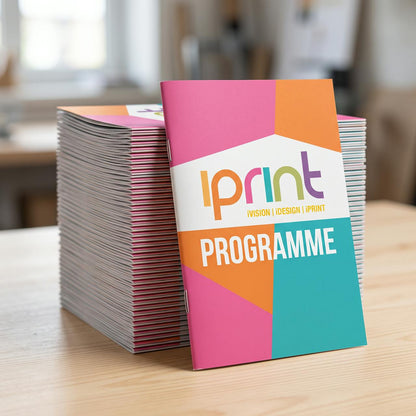 A5 litho booklets printed by Iprint & Design, Derry