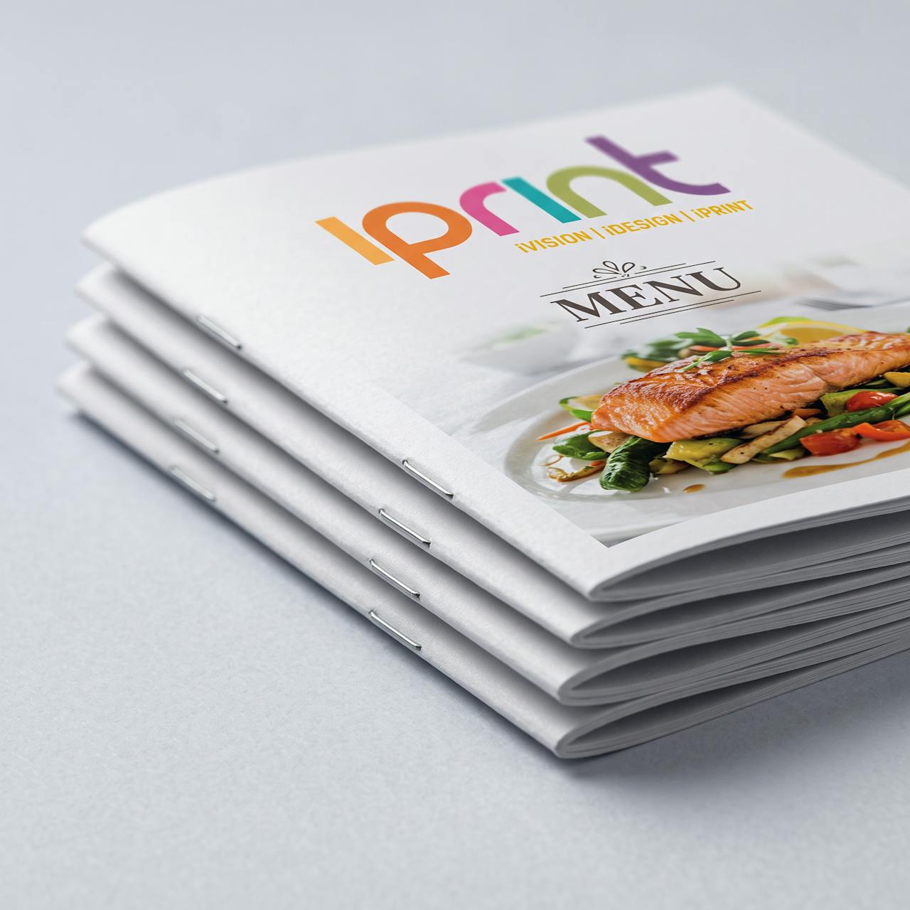 Close-up of A5 digital booklets printed by Iprint & Design, Derry