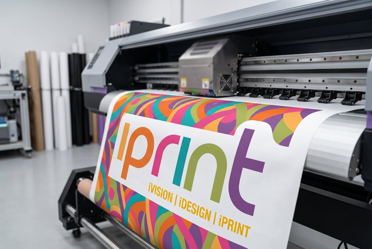 Large format printing at Iprint & Design