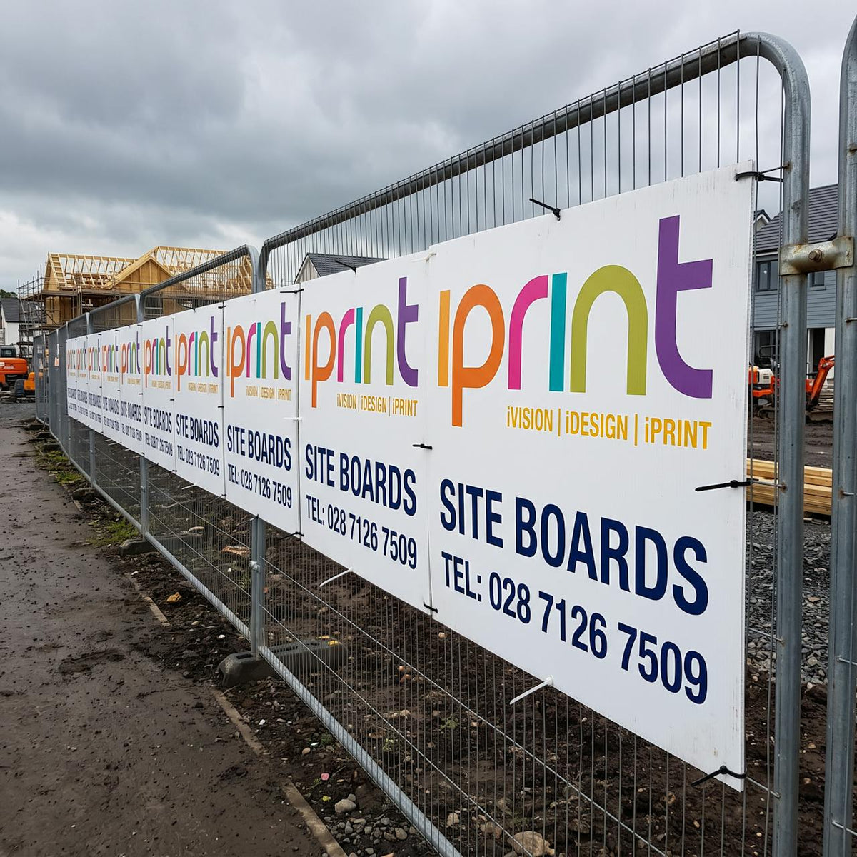 Correx signs from Iprint & Design in use